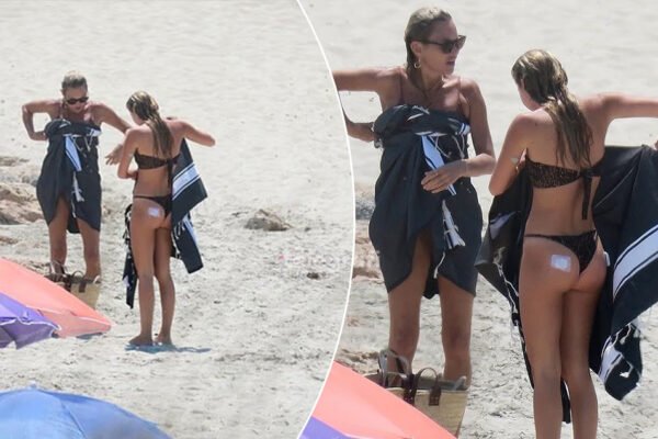 Lila Moss mahnit me bikini gjatë pushimeve verore në Formentera me nënën Kate